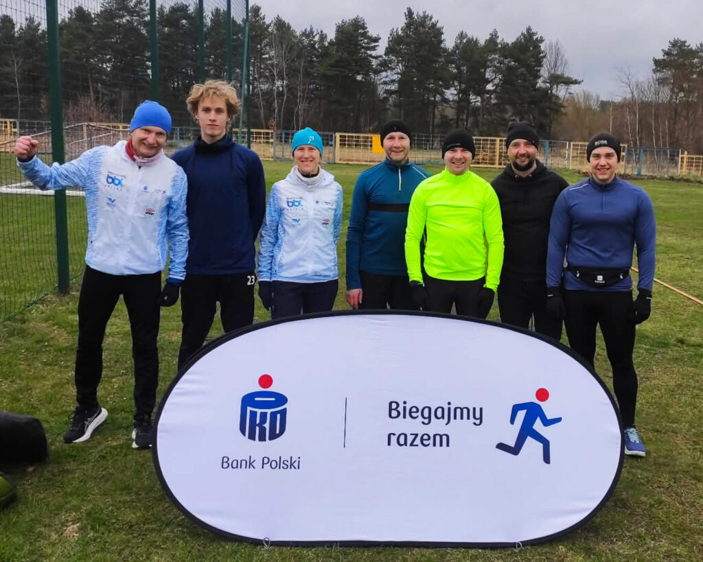 Pierwsze treningi biegowe w Stąporkowie !